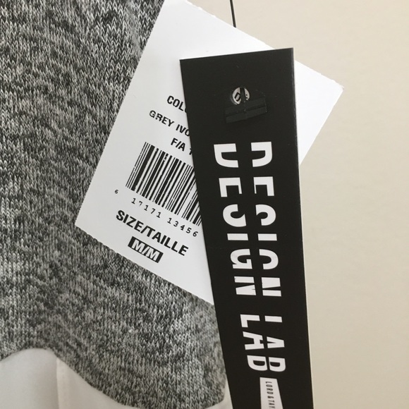 Design Lab tank top with semi sheer panel M - Picture 3 of 5